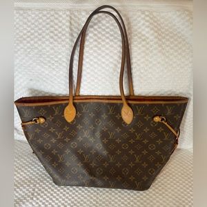 Authentic Louis Vuitton Neverfull DM Cherry